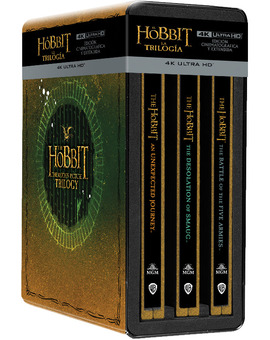 Trilogía El Hobbit - Versión Extendida (Edición Metálica) Ultra HD Blu-ray 2