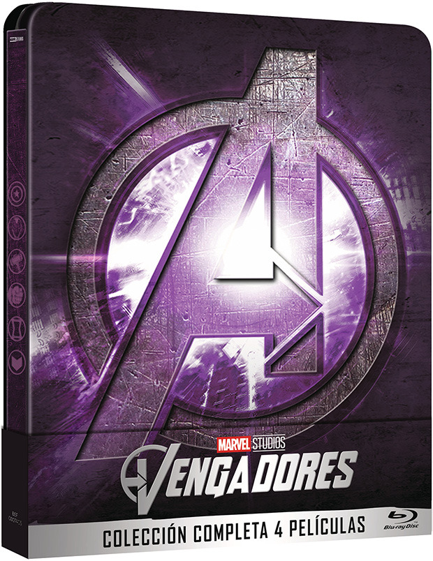 carátula Vengadores Colección Completa - Edición Metálica Blu-ray 1