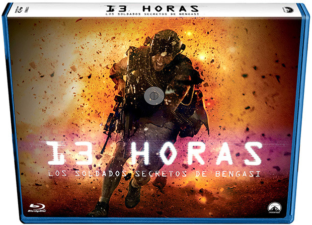 carátula 13 Horas: Los Soldados Secretos de Bengasi - Edición Horizontal Blu-ray 1