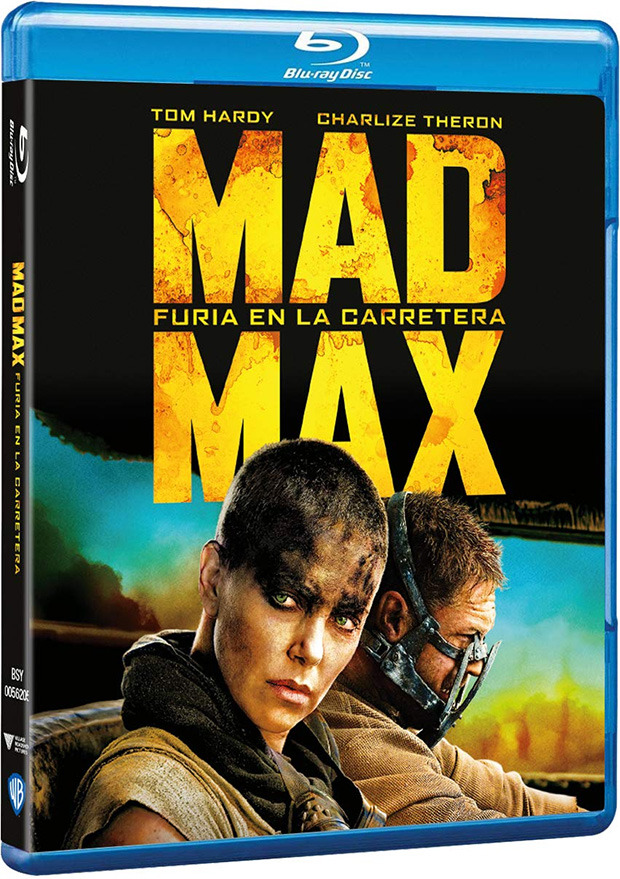 carátula Mad Max: Furia en la Carretera Blu-ray 1