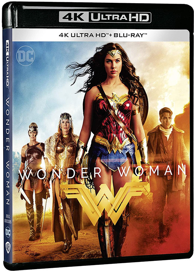 carátula Wonder Woman Ultra HD Blu-ray 1