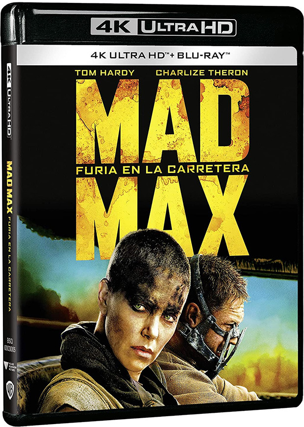 carátula Mad Max: Furia en la Carretera Ultra HD Blu-ray 1