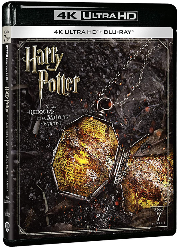 carátula Harry Potter y las Reliquias de la Muerte: Parte I Ultra HD Blu-ray 1