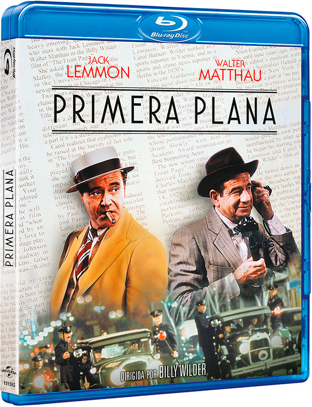 carátula Primera Plana Blu-ray 2