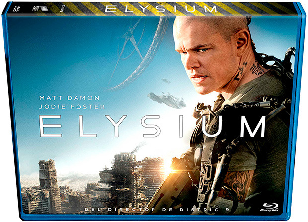 carátula Elysium - Edición Horizontal Blu-ray 1