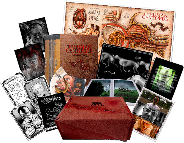 carátula Pack The Human Centipede - Edición Ultra Coleccionista Blu-ray 1