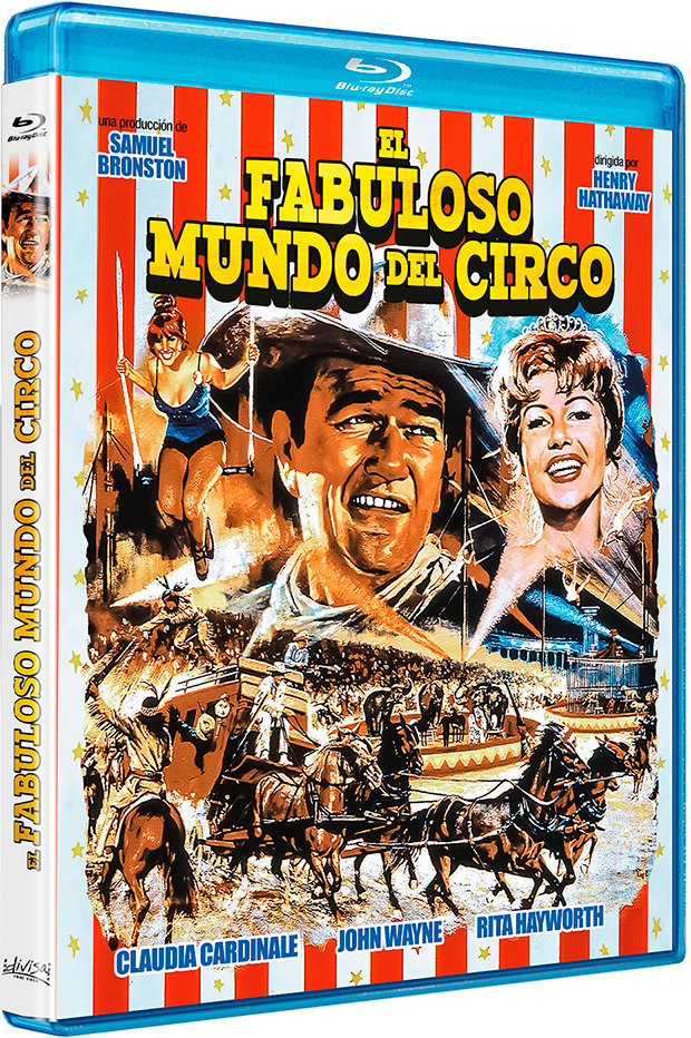 carátula El Fabuloso Mundo del Circo Blu-ray 1