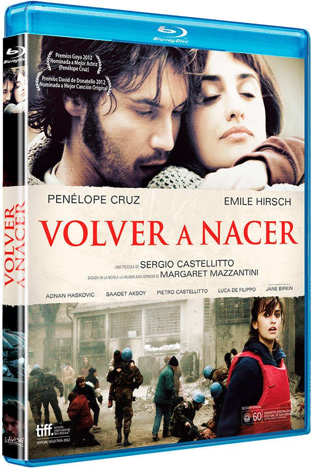 carátula Volver a Nacer Blu-ray 1