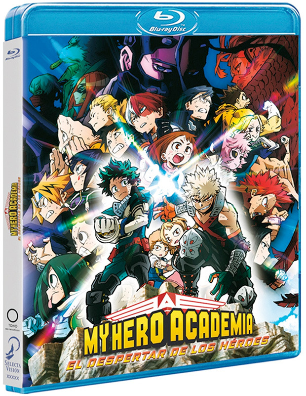 carátula My Hero Academia: El Despertar de los Héroes Blu-ray 1