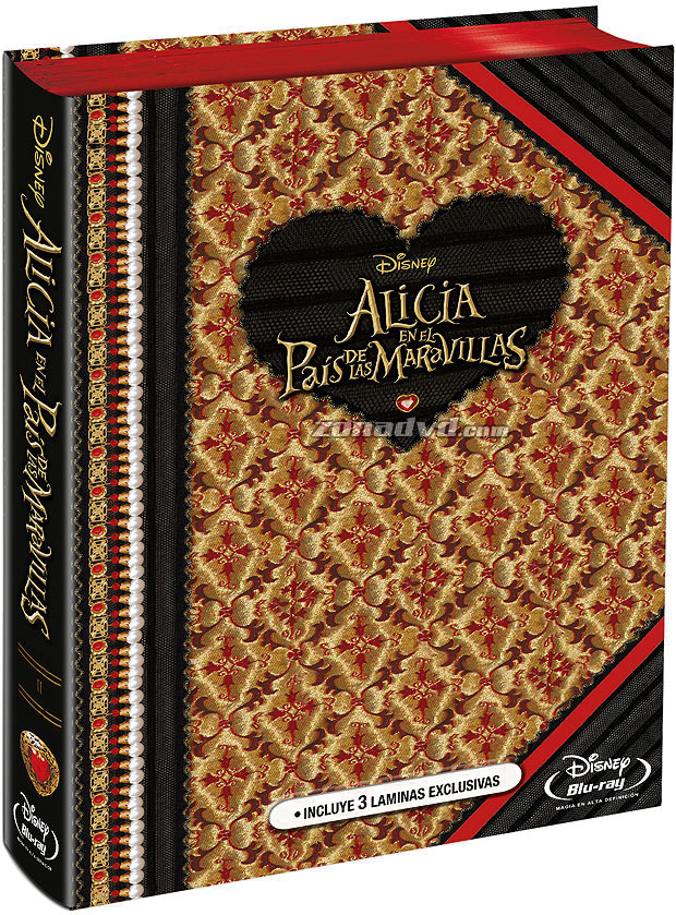 Alicia en el País de las Maravillas - Edición Libro Blu-ray