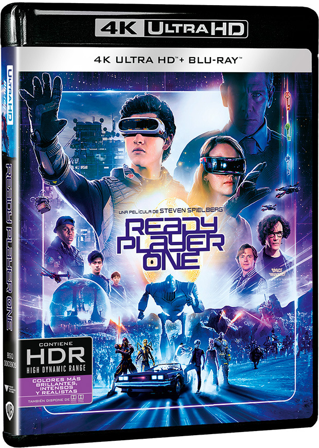carátula Ready Player One Ultra HD Blu-ray 1