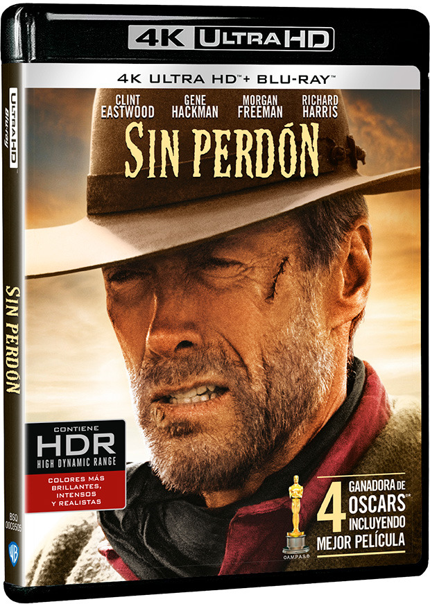 carátula Sin Perdón Ultra HD Blu-ray 1
