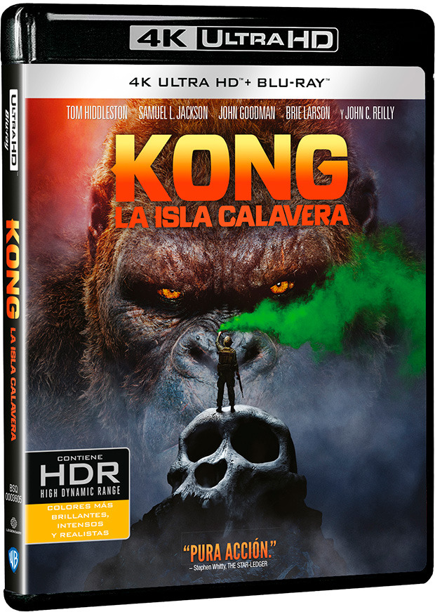 carátula Kong: La Isla Calavera Ultra HD Blu-ray 1