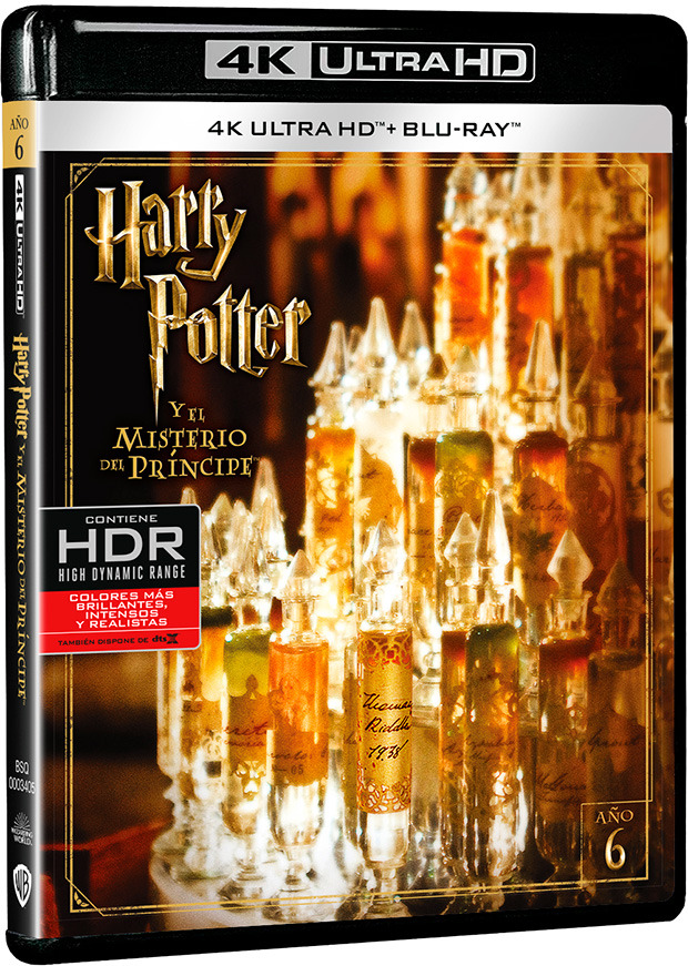 carátula Harry Potter y el Misterio del Príncipe Ultra HD Blu-ray 1