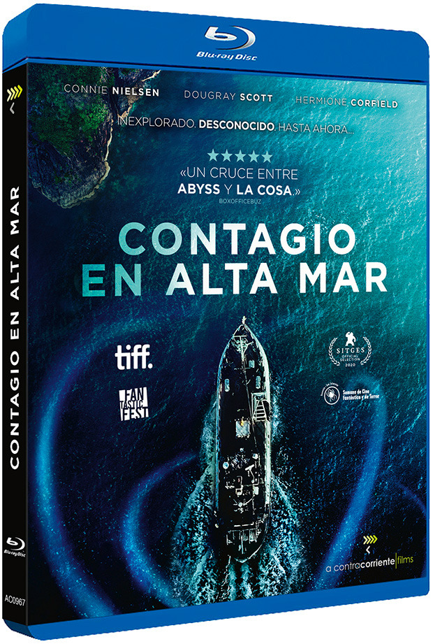 carátula Contagio en Alta Mar Blu-ray 1