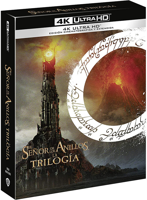 carátula Trilogía El Señor de los Anillos - Versión Extendida Ultra HD Blu-ray 1