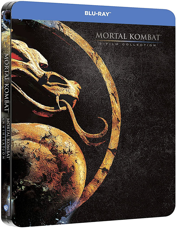 carátula Pack Mortal Kombat + Mortal Kombat 2: Aniquilación - Edición Metálica Blu-ray 1