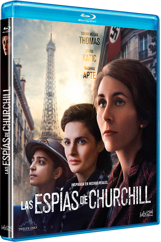 carátula Las Espías de Churchill Blu-ray 1