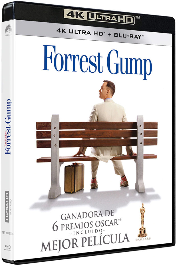 carátula Forrest Gump Ultra HD Blu-ray 1