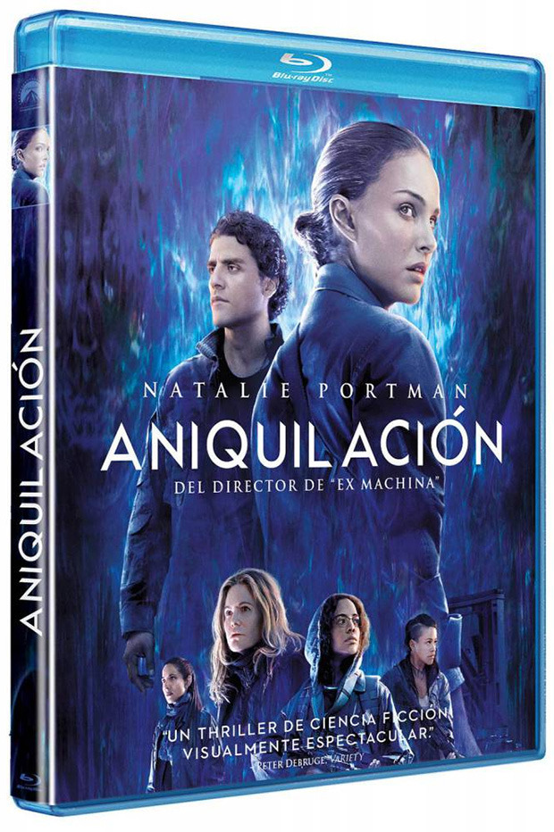 carátula Aniquilación Blu-ray 1