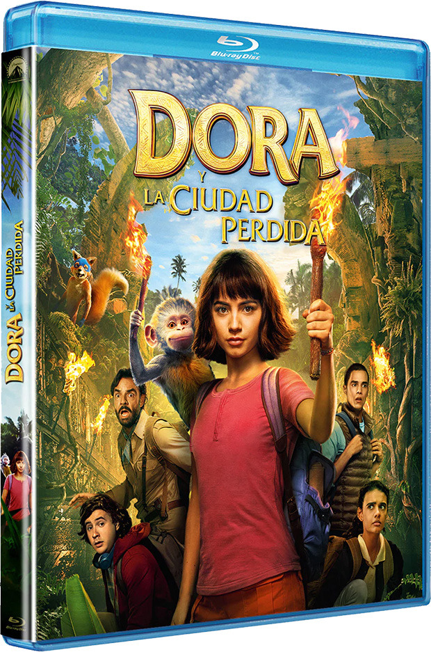 carátula Dora y la Ciudad Perdida Blu-ray 1
