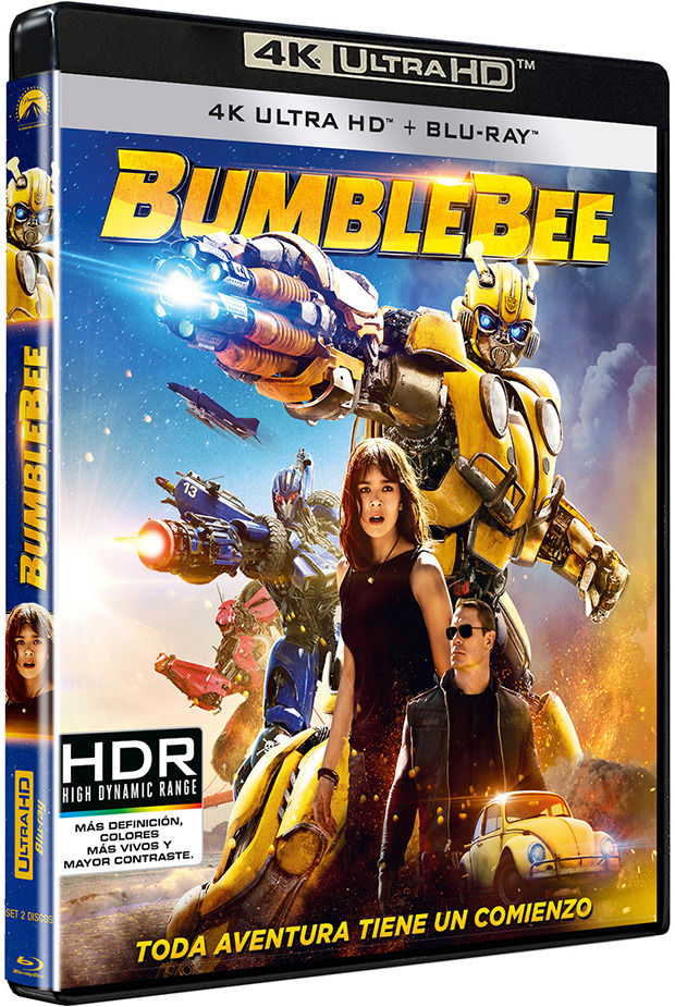 carátula Bumblebee Ultra HD Blu-ray 1
