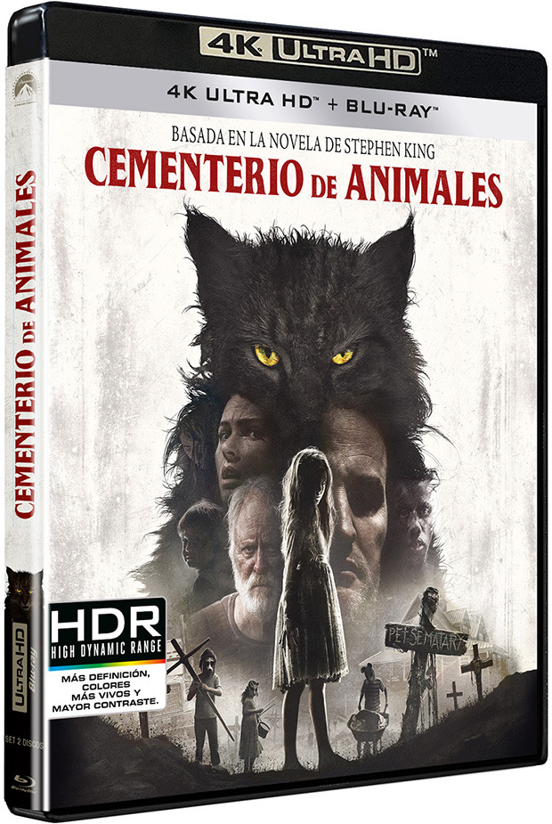 carátula Cementerio de Animales Ultra HD Blu-ray 1