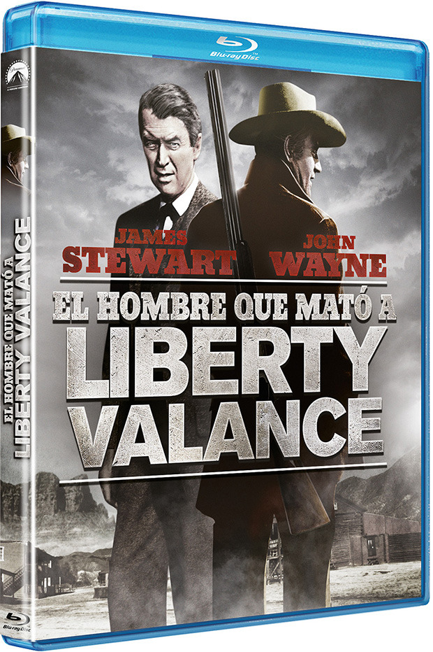 carátula El Hombre que mató a Liberty Valance Blu-ray 1