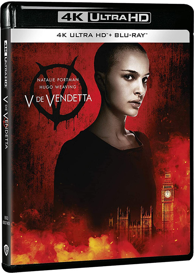 carátula V de Vendetta Ultra HD Blu-ray 1