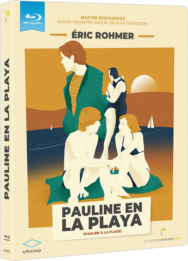 carátula Pauline en la Playa Blu-ray 1