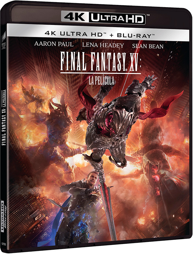 carátula Final Fantasy XV: La Película Ultra HD Blu-ray 1