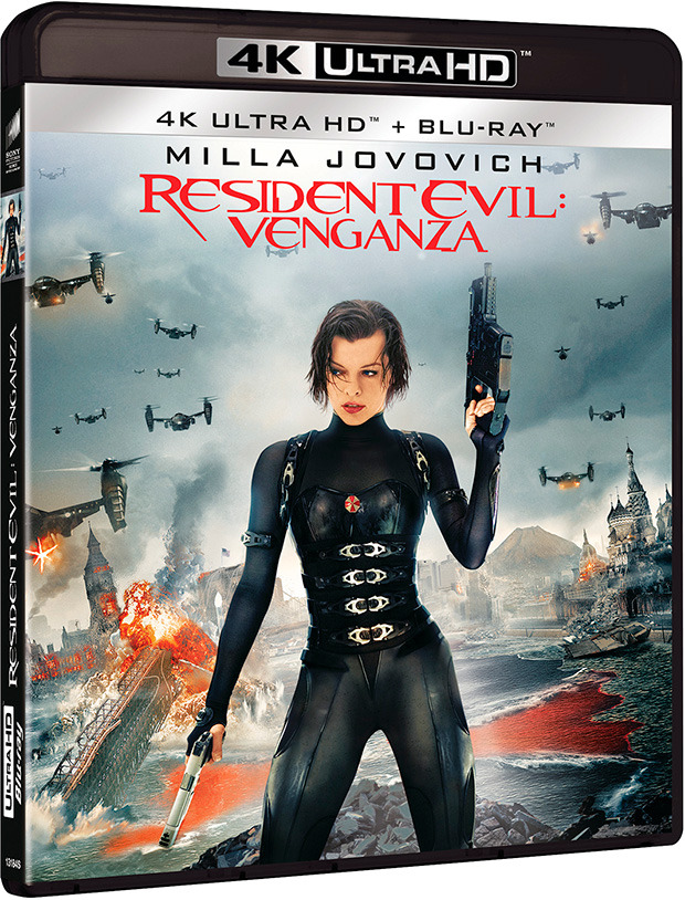 carátula Resident Evil: Venganza Ultra HD Blu-ray 2