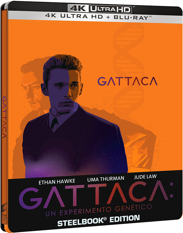 carátula Gattaca - Edición Metálica Ultra HD Blu-ray 1