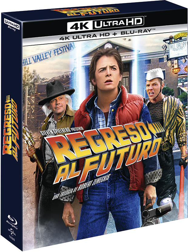 carátula Trilogía Regreso al Futuro Ultra HD Blu-ray 1