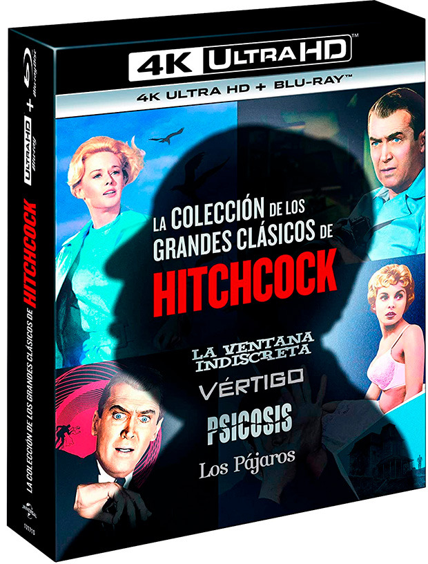 La Colección de los Grandes Clásicos de Alfred Hitchcock Ultra HD Blu-ray
