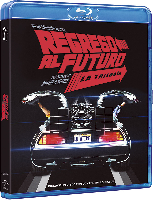 carátula Trilogía Regreso al Futuro Blu-ray 2