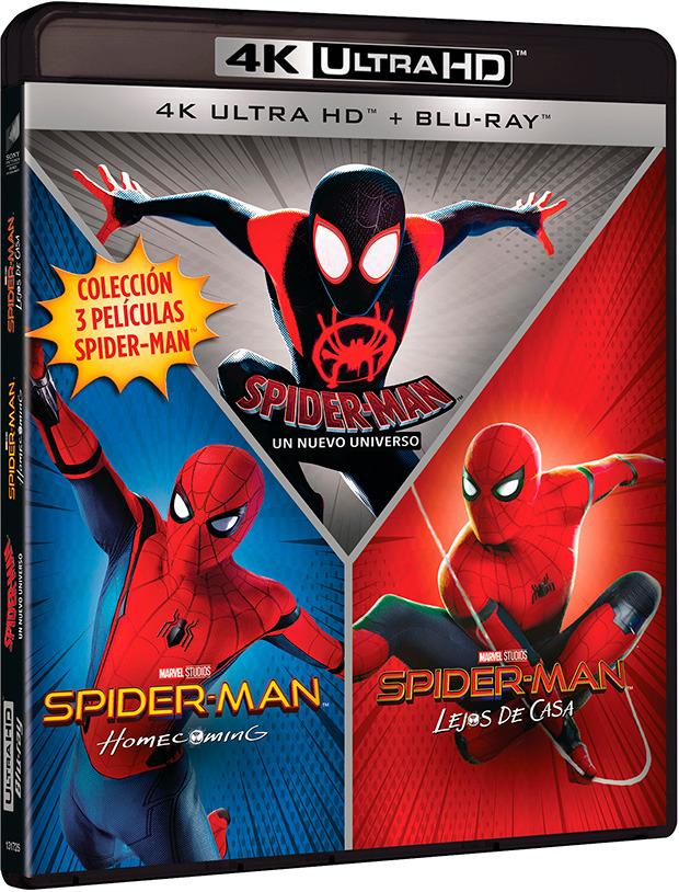 carátula Spider-Man - Colección 3 Películas Ultra HD Blu-ray 2