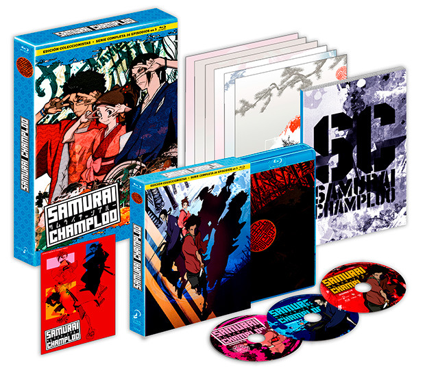 carátula Samurai Champloo - Edición Coleccionista Blu-ray 1