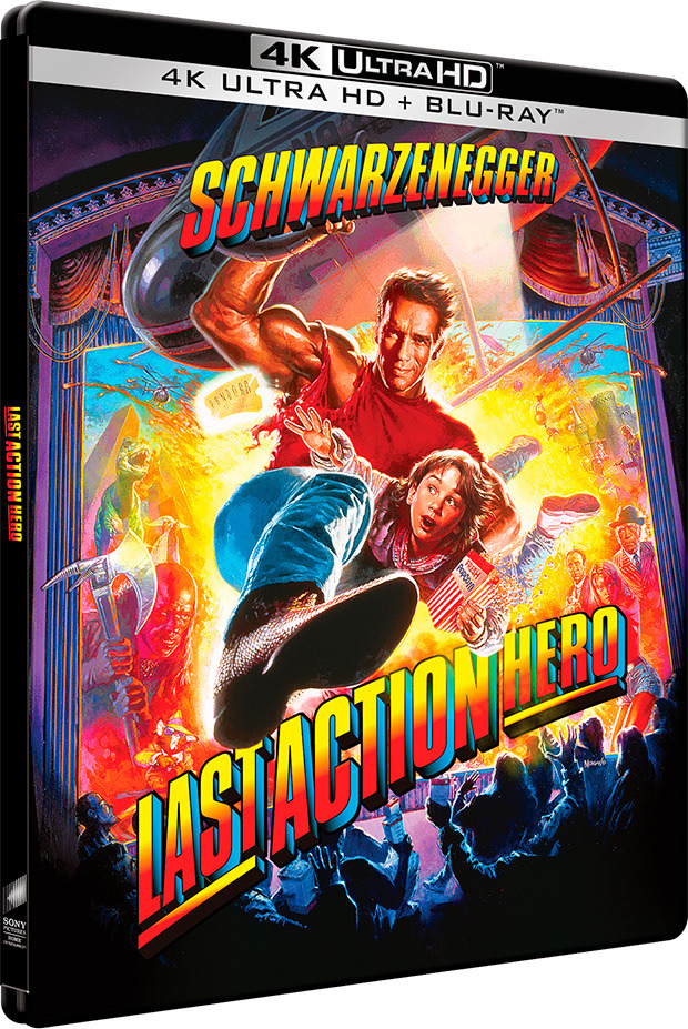 carátula El Último Gran Héroe - Edición Metálica Ultra HD Blu-ray 1