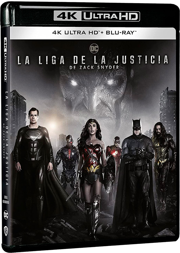 La Liga de la Justicia de Zack Snyder Ultra HD Blu-ray
