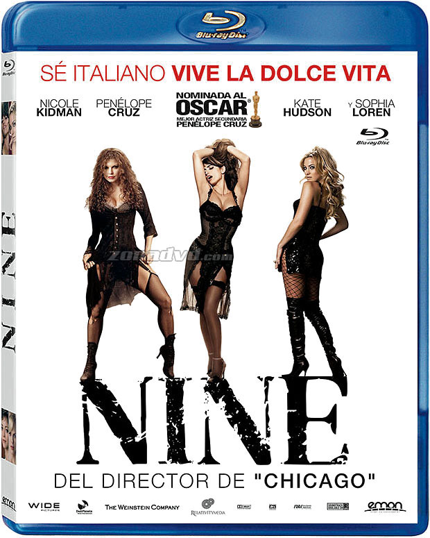 carátula Nine Blu-ray 1