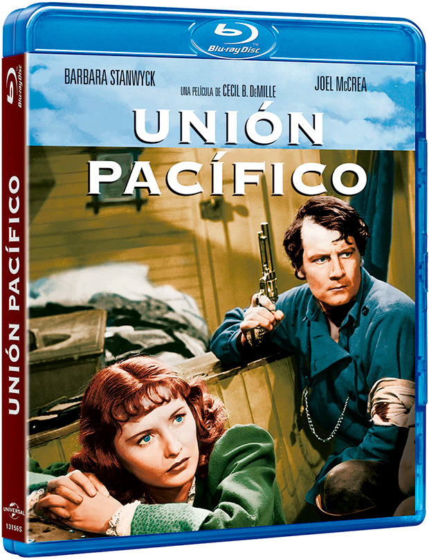 carátula Unión Pacífico Blu-ray 1