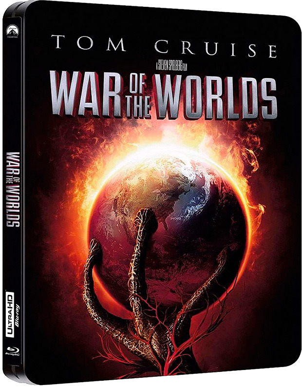 carátula La Guerra de Los Mundos - Edición Metálica Ultra HD Blu-ray 1