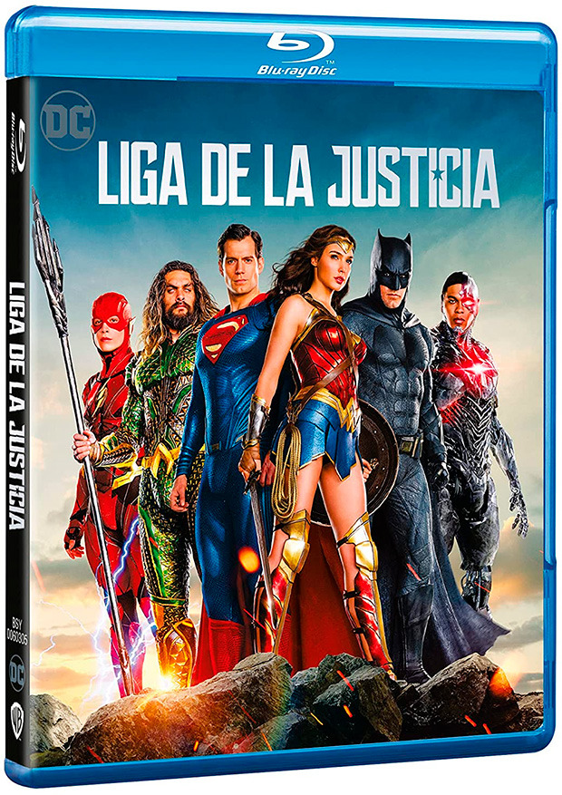 carátula Liga de la Justicia Blu-ray 1