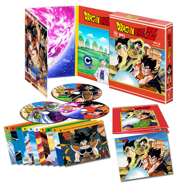 carátula Dragon Ball Z - Box 1 Blu-ray 1
