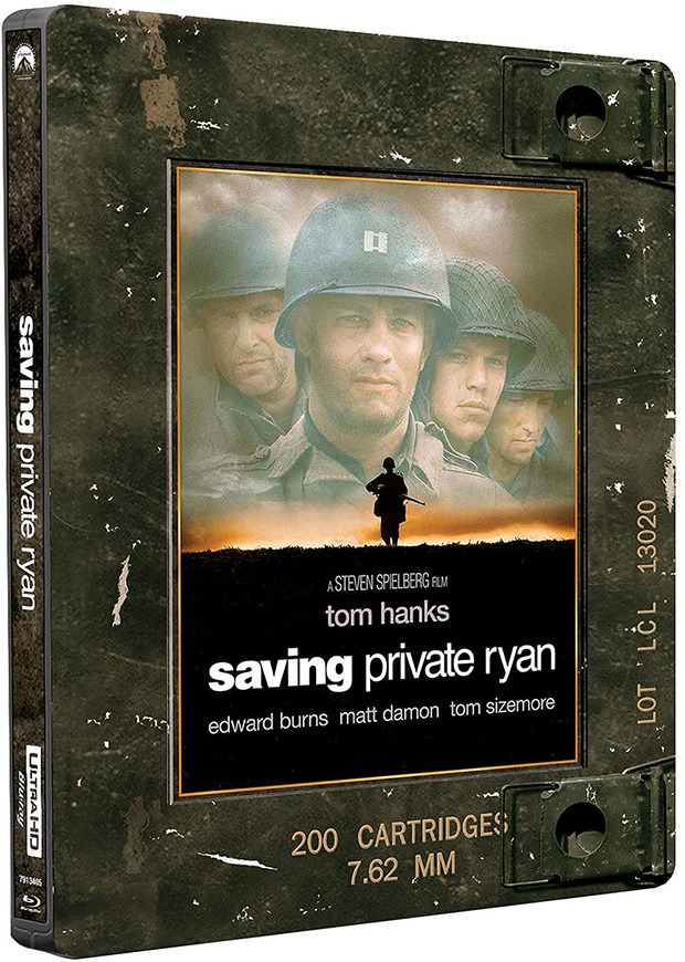 carátula Salvar al Soldado Ryan - Edición Metálica Ultra HD Blu-ray 1