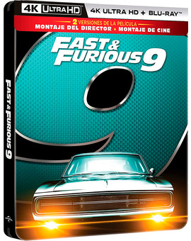 Fast & Furious 9 en Steelbook en UHD 4K