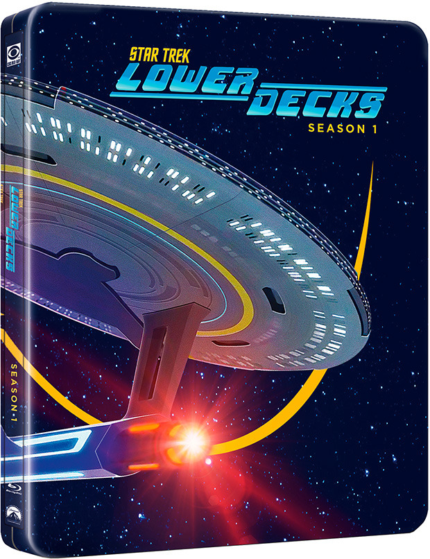 carátula Star Trek: Lower Decks - Primera Temporada (Edición Metálica) Blu-ray 1