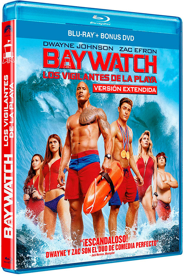 carátula Baywatch: Los Vigilantes de la Playa Blu-ray 1