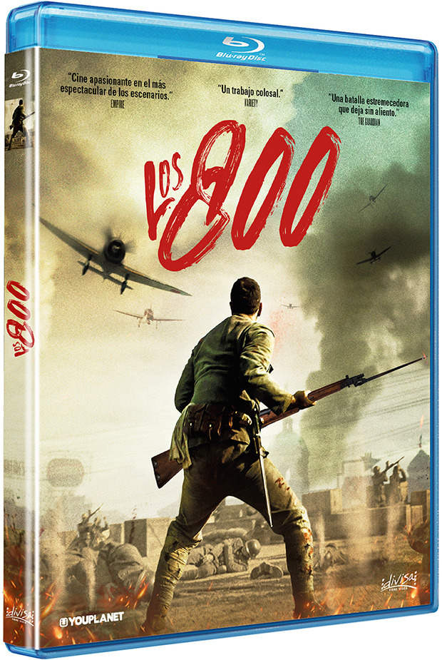 carátula Los 800 Blu-ray 1